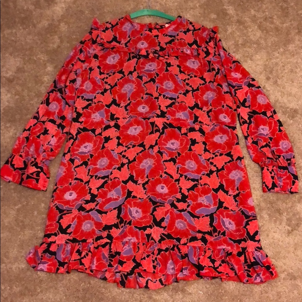 Ruffle Mini Dress - Size XXL